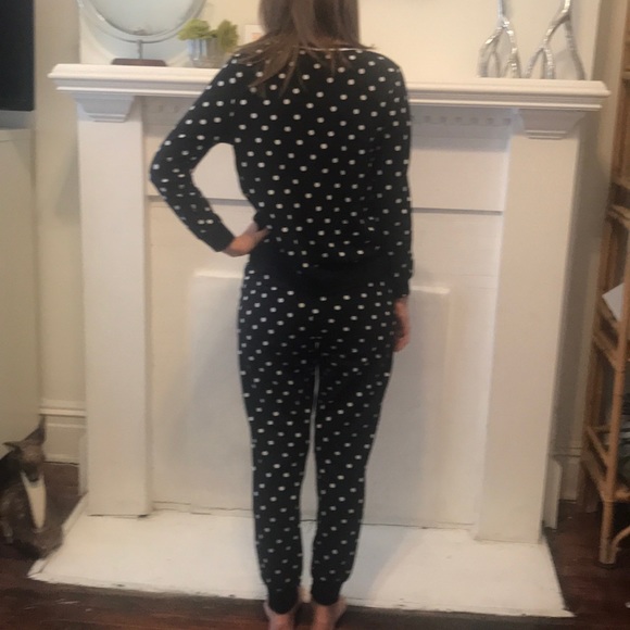 Kate Spade Jogger Set Pajamas Sz Med 